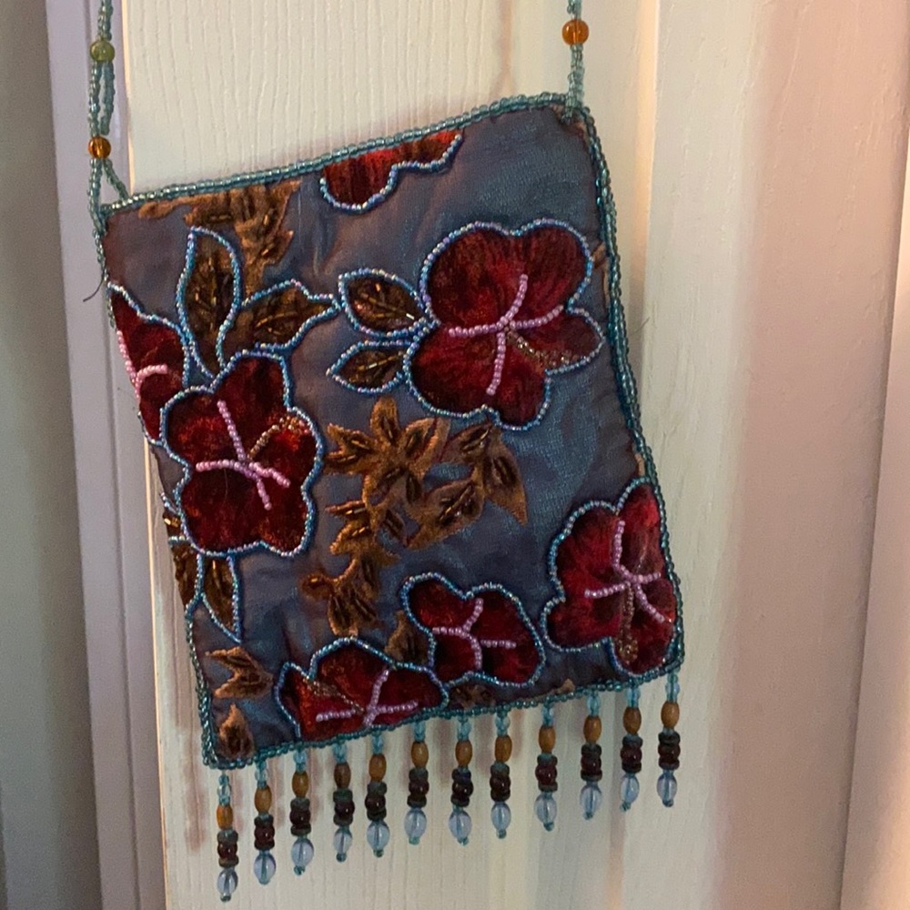 Cute boho crossbody slim purse
